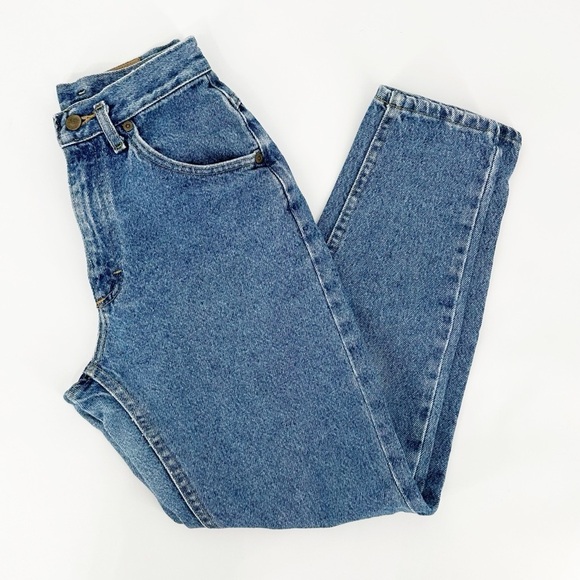 VINTAGE 90s LEE Mom Jeans Size 25 x 28 - Picture 1 of 7